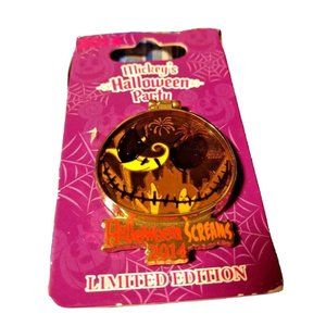 Disney Parks Limited Edition Mickey Halloween Party 2014 Jack Skellington Pin